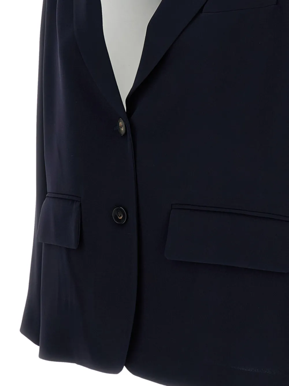  Alberto Biani Two-button Patch-pocket Blazer - Blue 