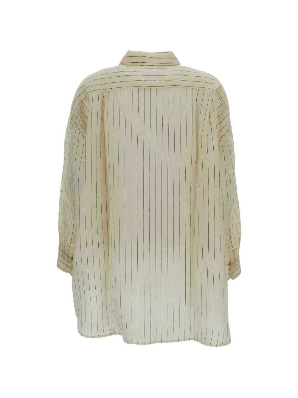  Casey Casey Striped Long-sleeve Shirt - Neutrals 