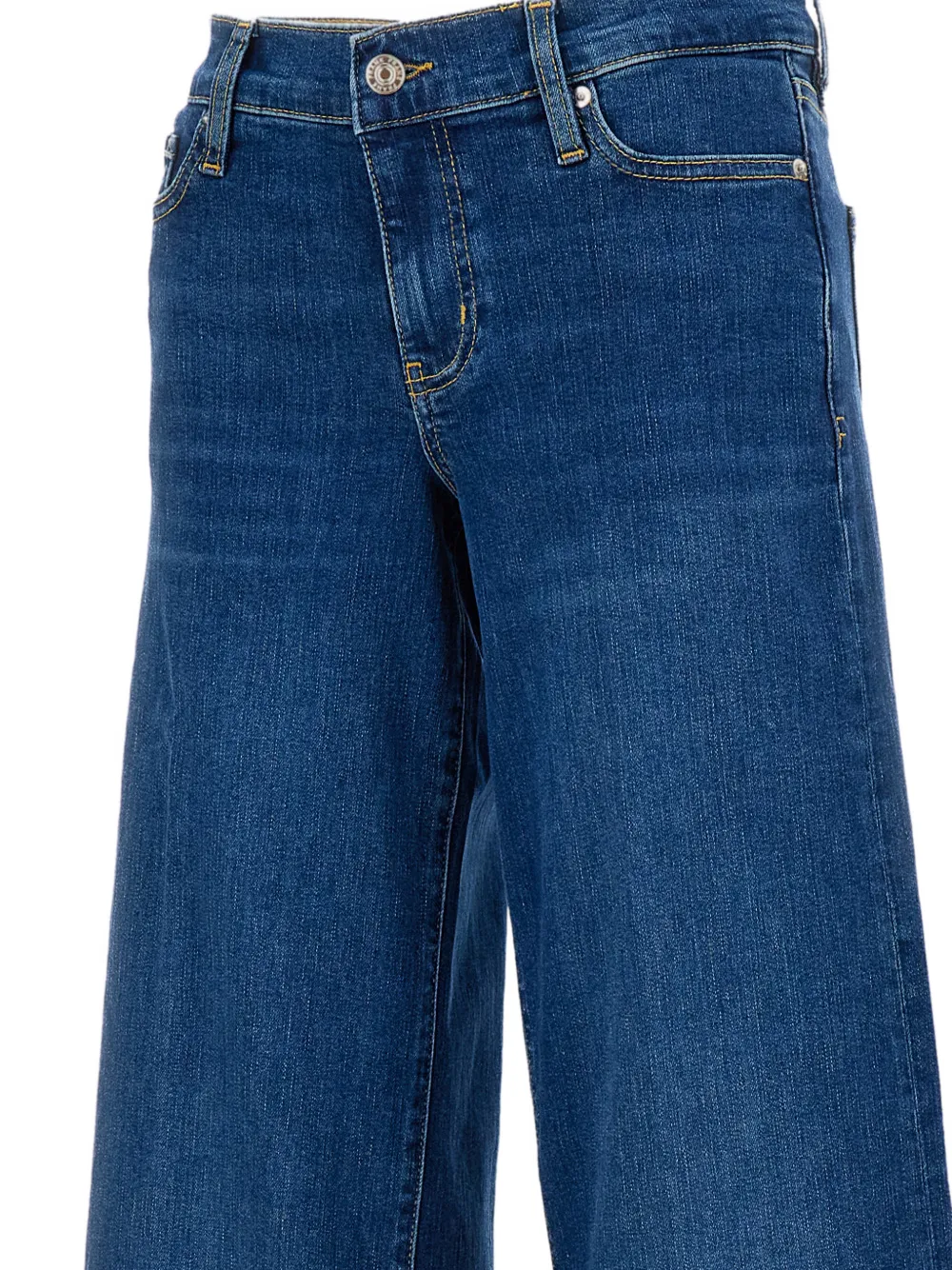 FRAME Jeans met vijf zakken Blauw