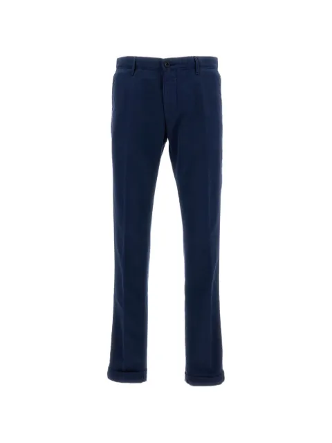 Incotex cuffed straight-leg trousers