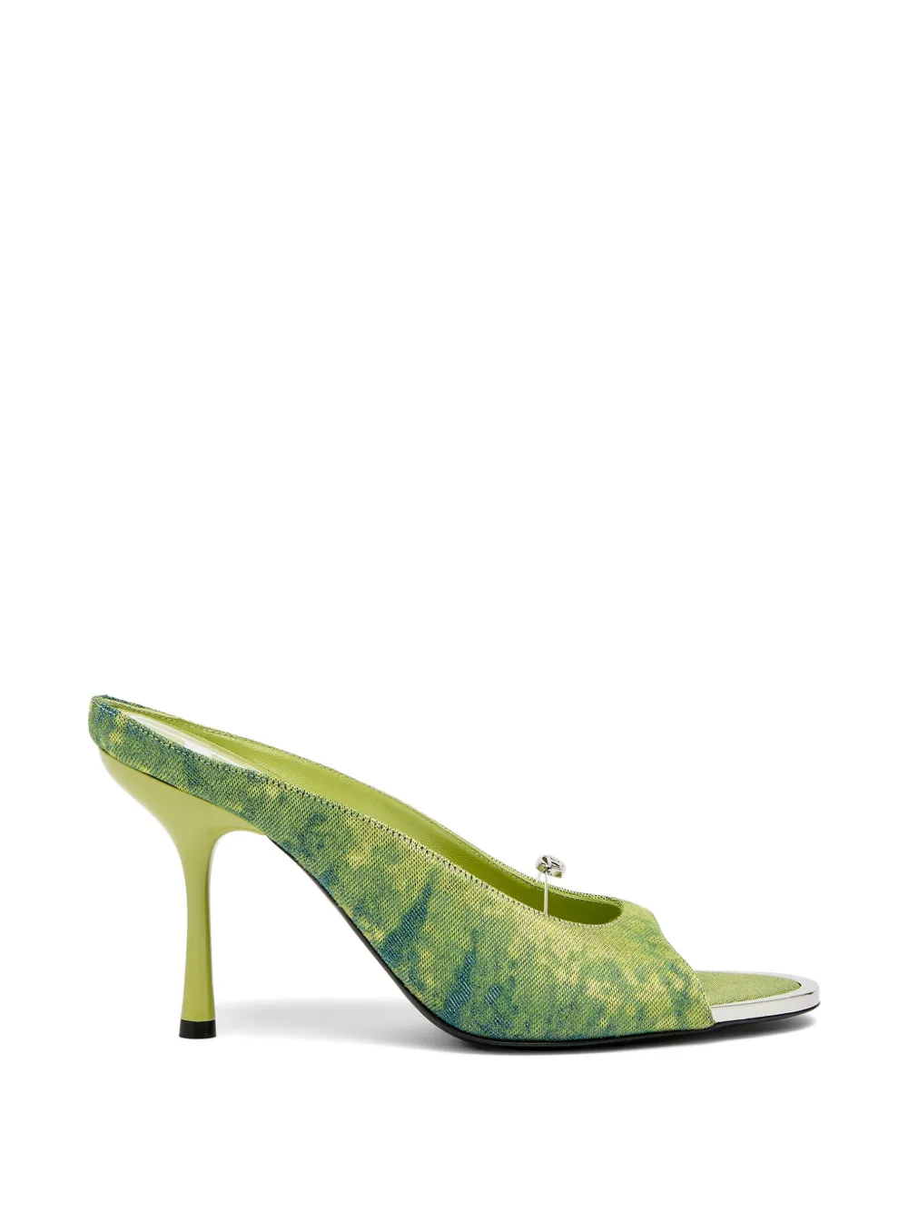 Diesel D-Diam's Sa distressed sandals Groen