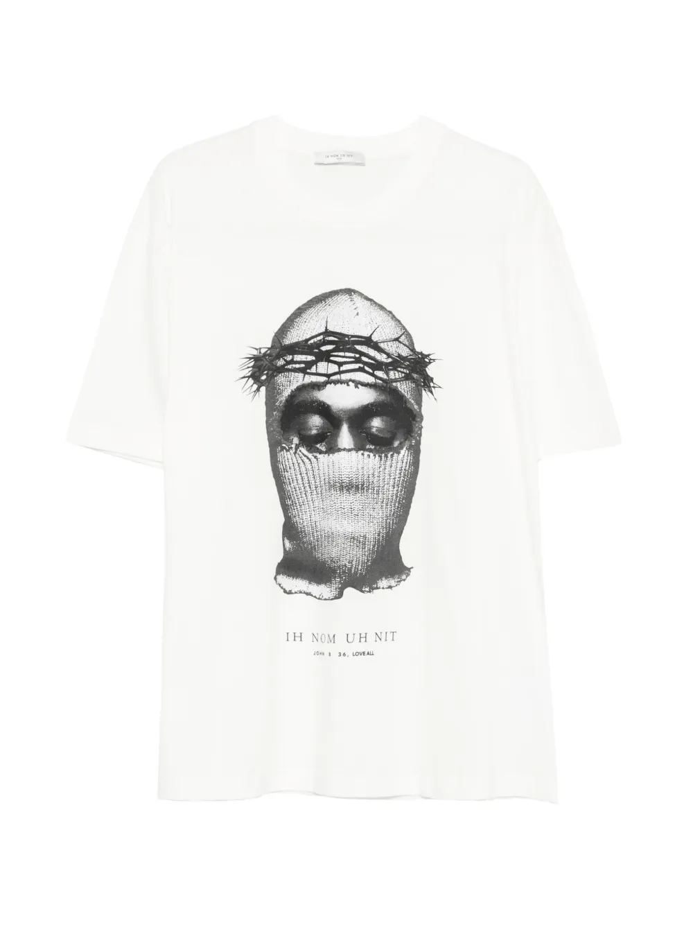 Ih Nom Uh Nit graphic T-shirt - Bianco