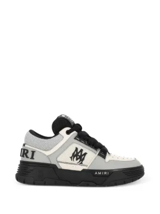 AMIRI MA-1 レザースニーカー | グレー | FARFETCH JP