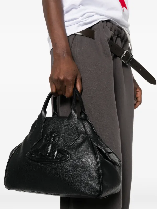 Vivienne Westwood Yasmine Orb ハンドバッグ M | ブラック | FARFETCH JP