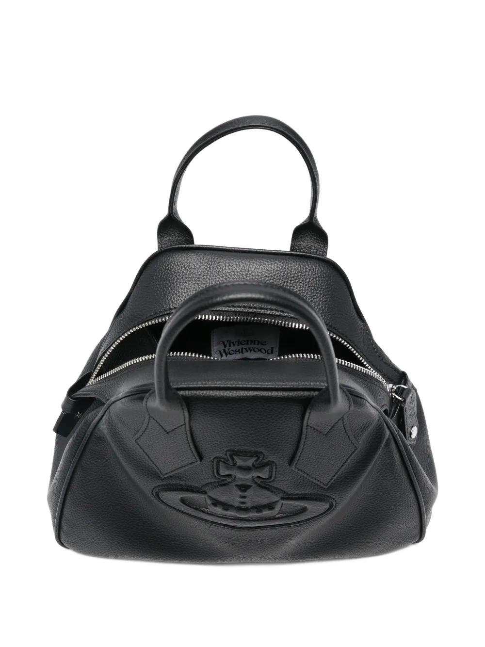 Vivienne Westwood Yasmine Orb ハンドバッグ M | ブラック | FARFETCH JP