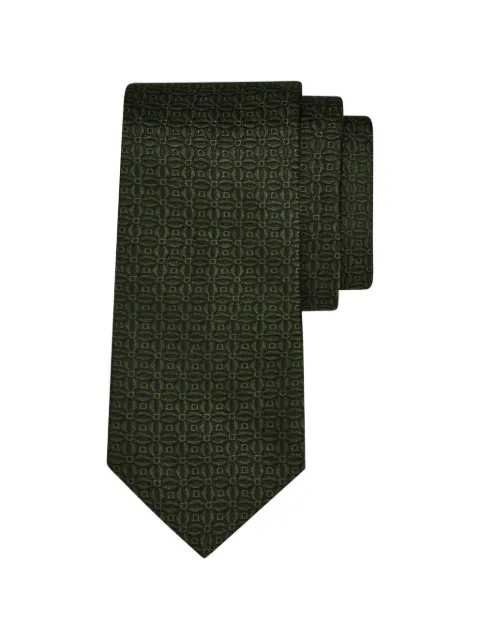 Ferragamo patterned silk tie