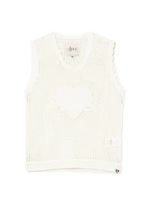 Polo Ralph Lauren ケーブルニット ノースリーブトップ | ニュートラル