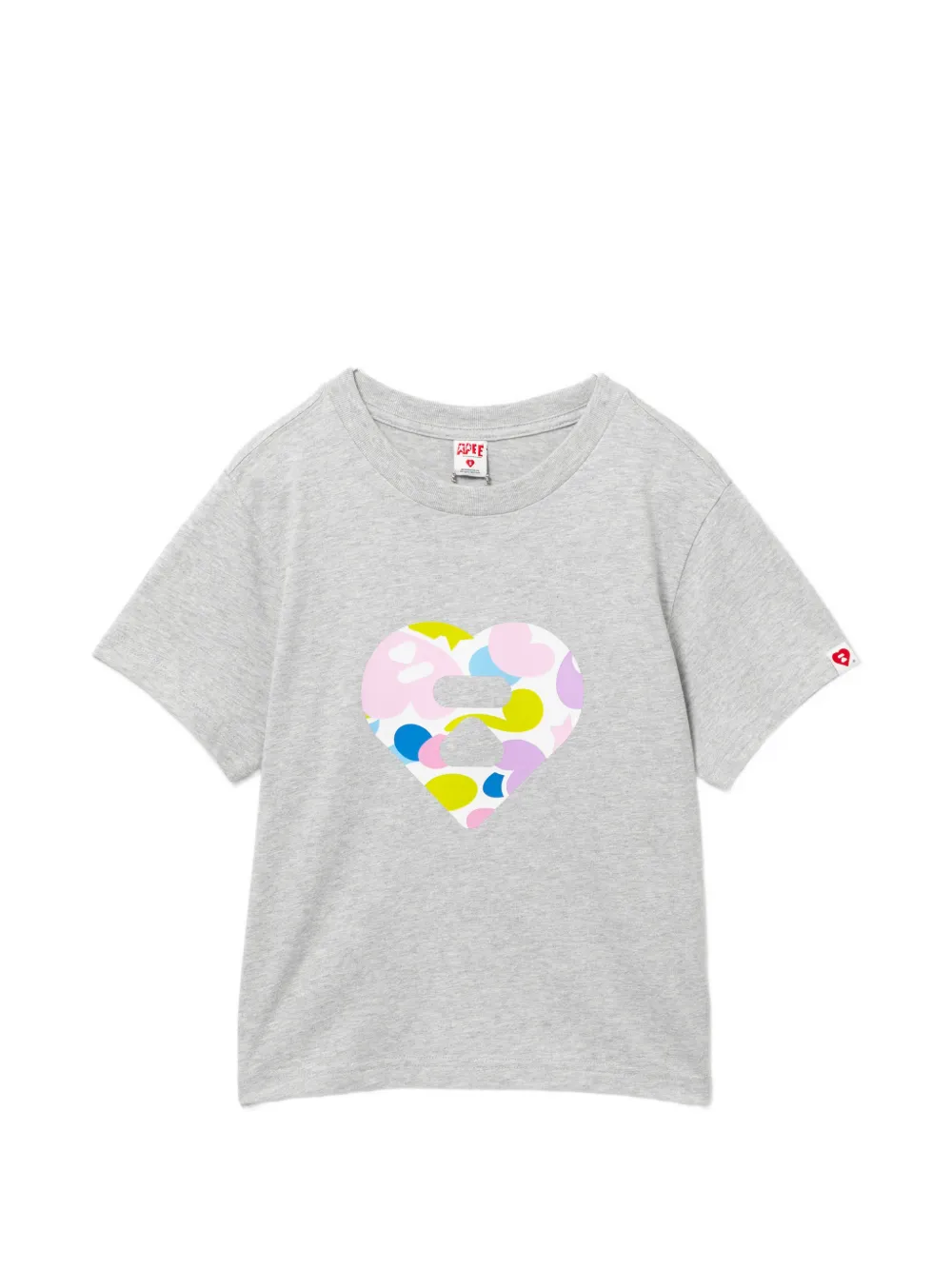 APEE™ by *A BATHING APE® heart-print T-shirt