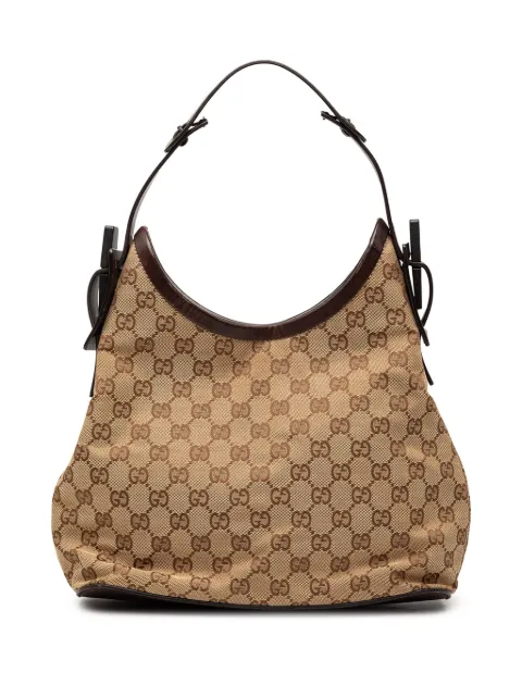 Gucci Pre-Owned skuldertaske i GG-kanvas fra 2000-2015