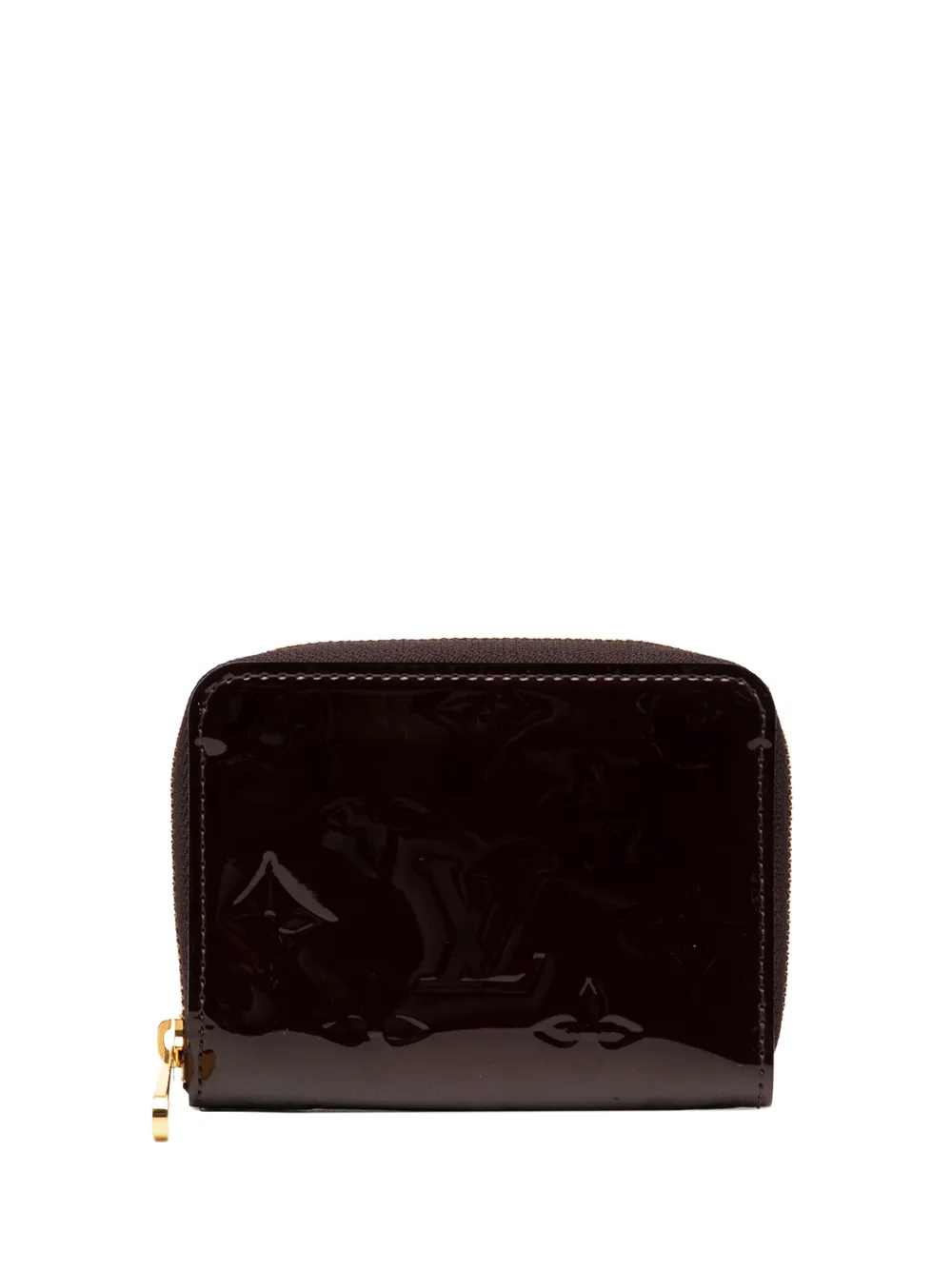 Louis Vuitton Pre-Owned Portamonete Zippy in pelle Vernis con monogramma 2013 - Viola