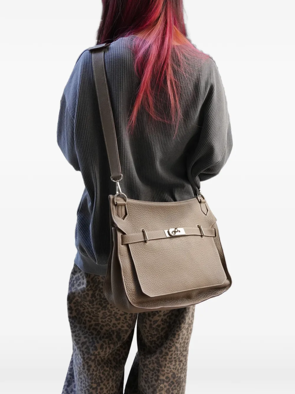  Hermès Pre-owned 2009 Jypsiere 34 Cross Body Bag - Neutrals 