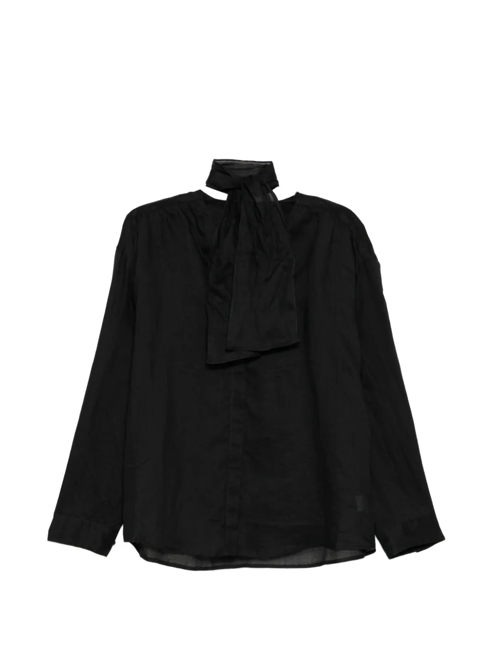 JNBY Blusa taglio comodo - Nero