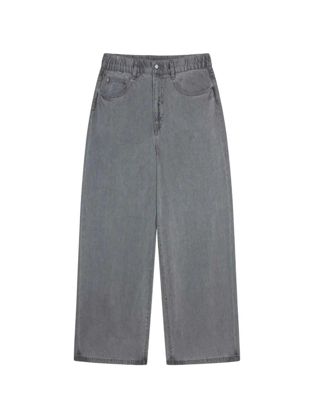 JNBY Jeans a gamba ampia con vita elasticizzata - Grigio