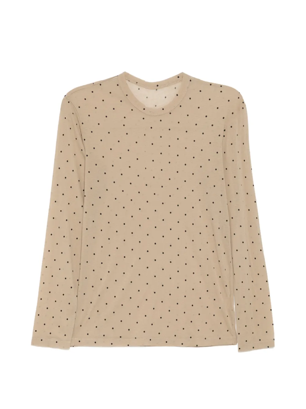 JNBY T-shirt a pois - Toni neutri