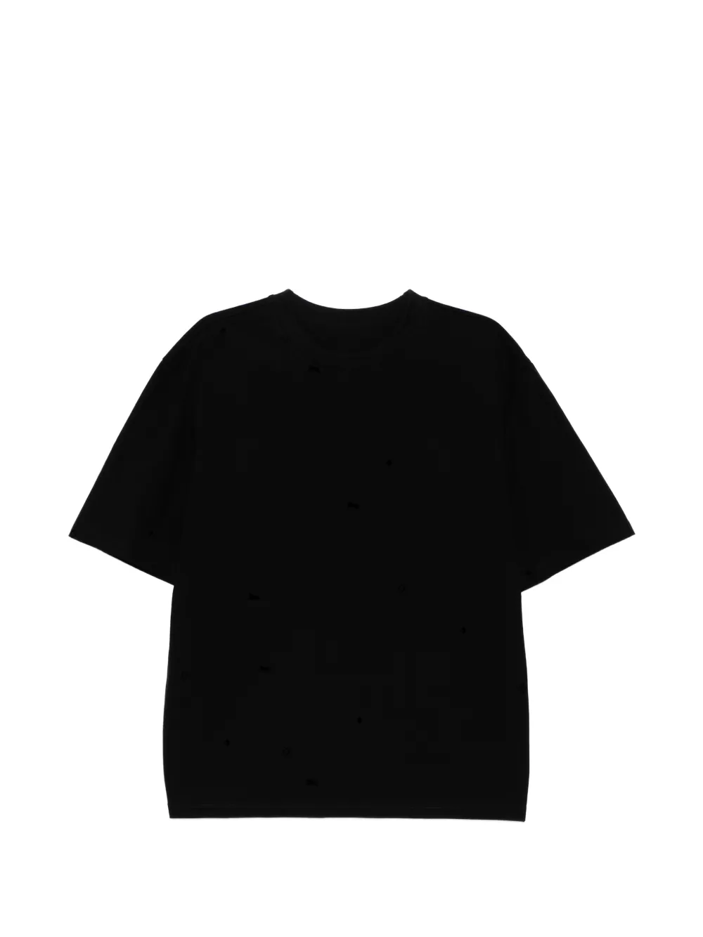 CROQUIS graphic print classic T-shirt - Nero