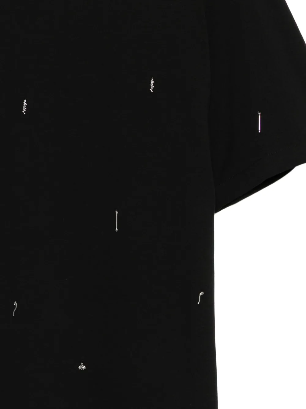 JNBY Verfraaid T-shirt Zwart