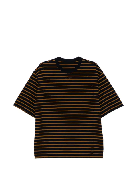 CROQUIS playera con estampado de rayas