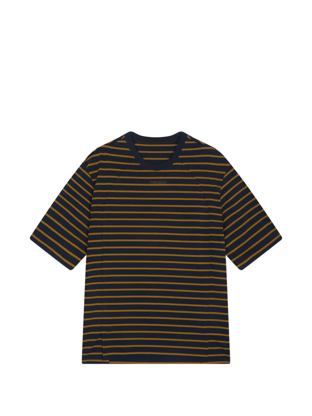 CROQUIS t-shirt à rayures - Bleu
