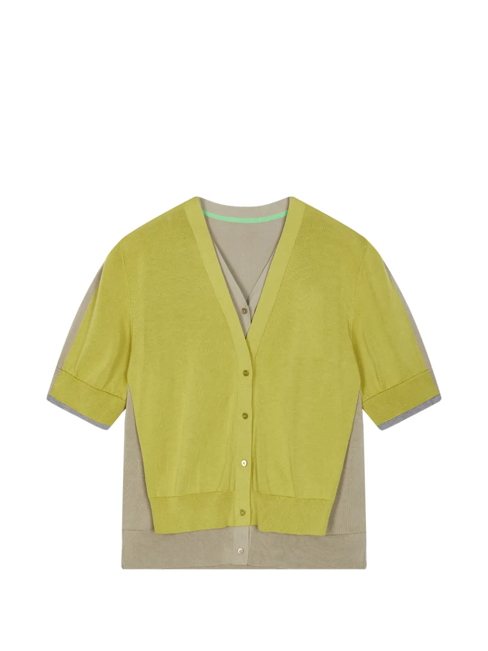 JNBY Cardigan con scollo a V - Toni neutri