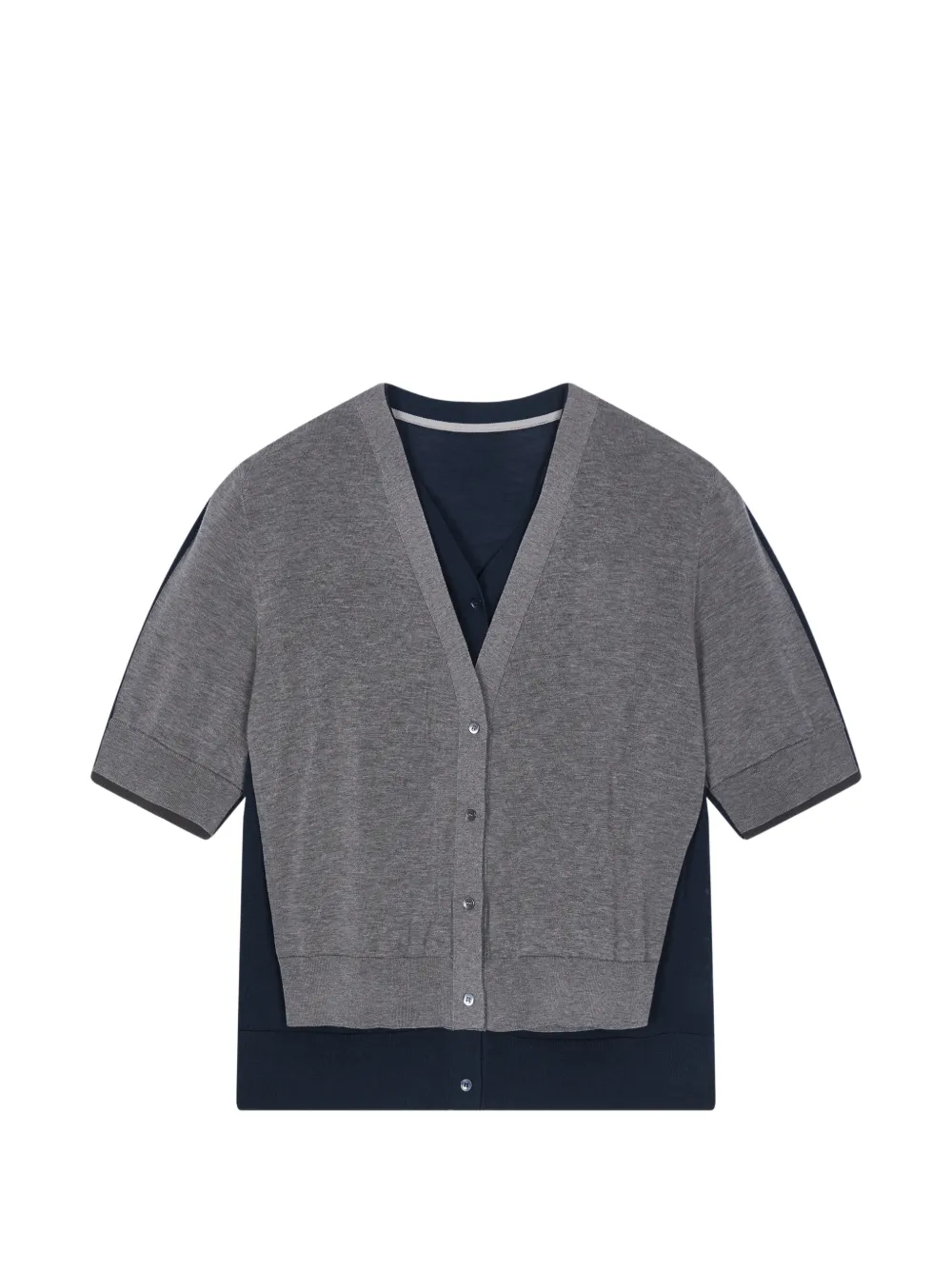 JNBY Cardigan con scollo a V - Grigio
