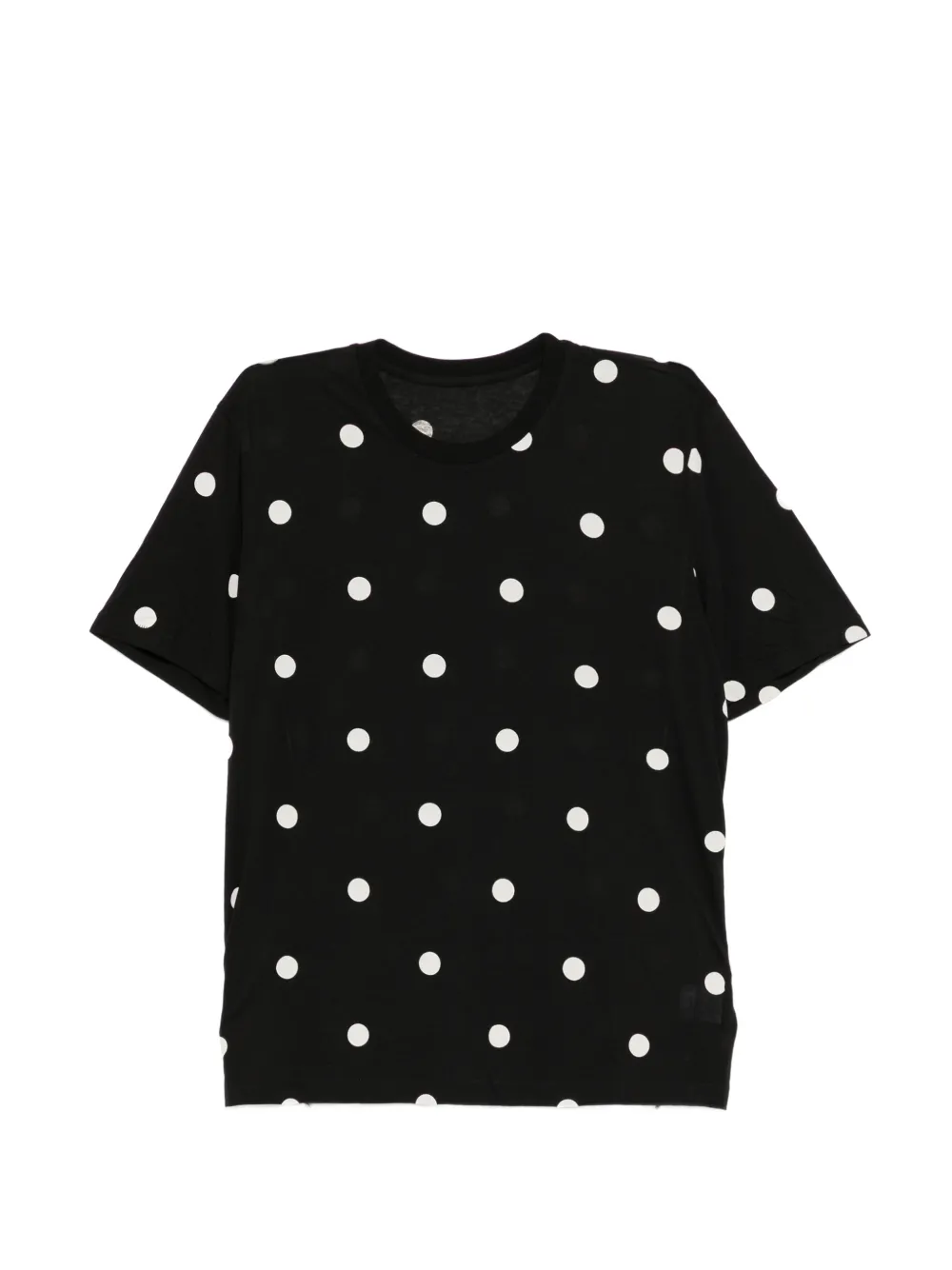 JNBY T-shirt a pois - Nero