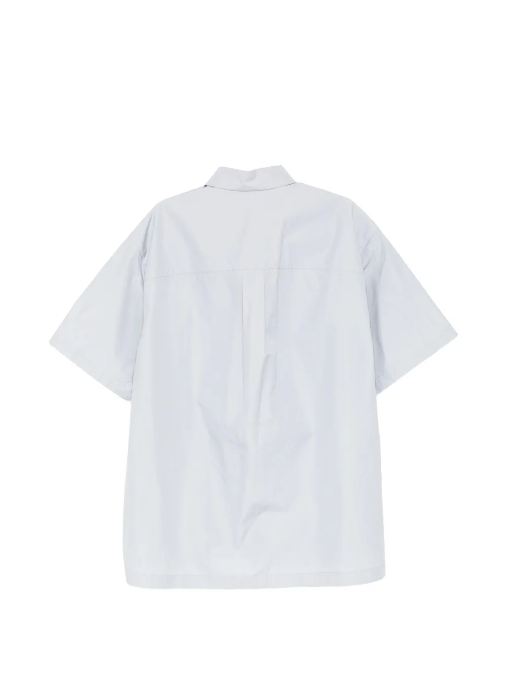 CROQUIS Number Logo short-sleeve Shirt | Grey | FARFETCH UK