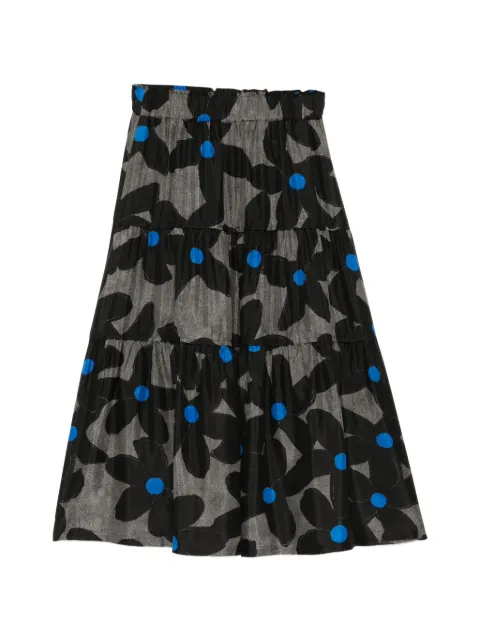 LESS Rock mit Blumenmuster