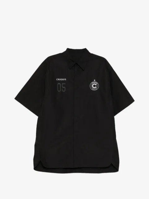 CROQUIS chemise à logo brodé