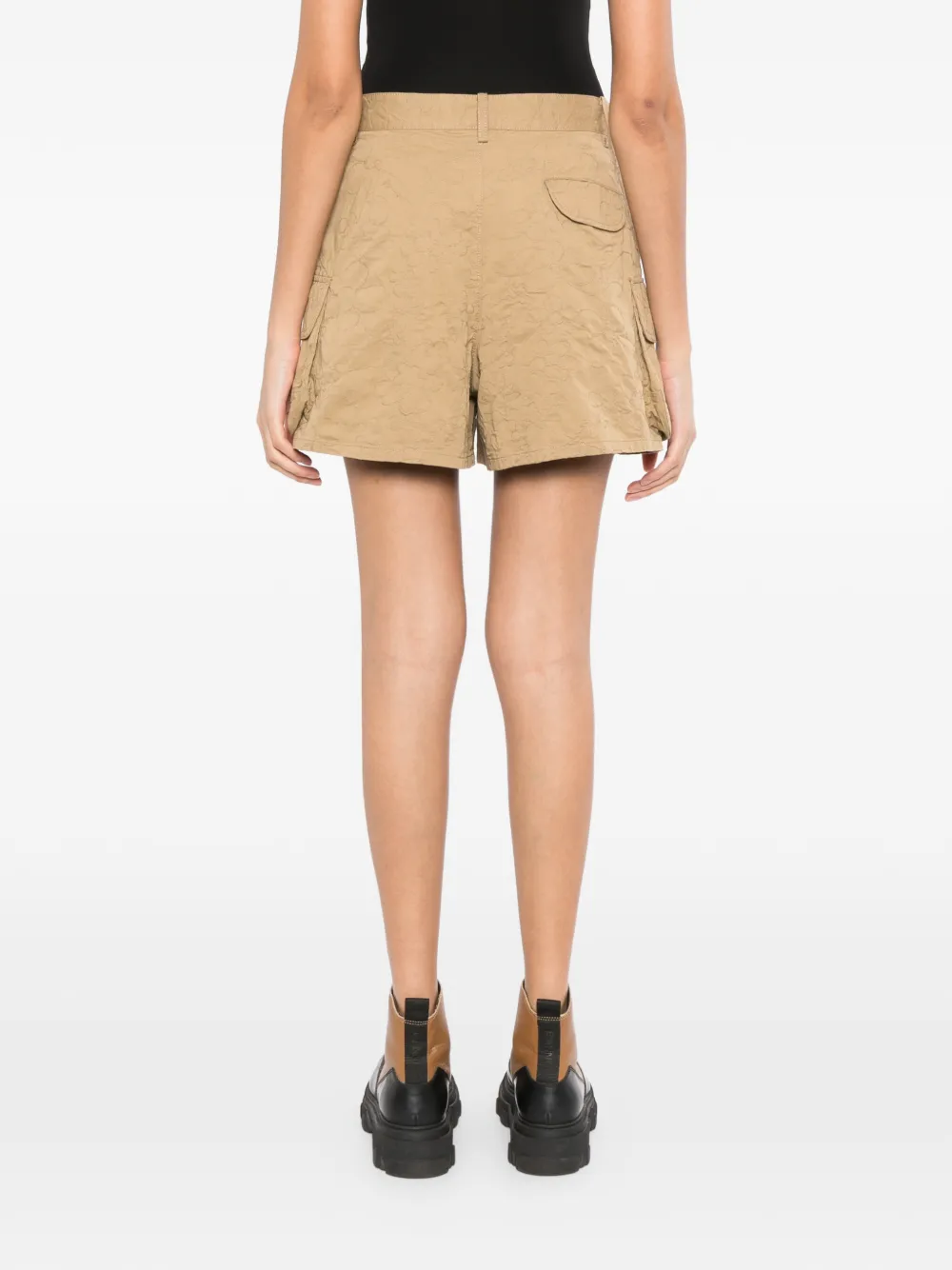 JNBY Shorts met geborduurde bloemen Beige