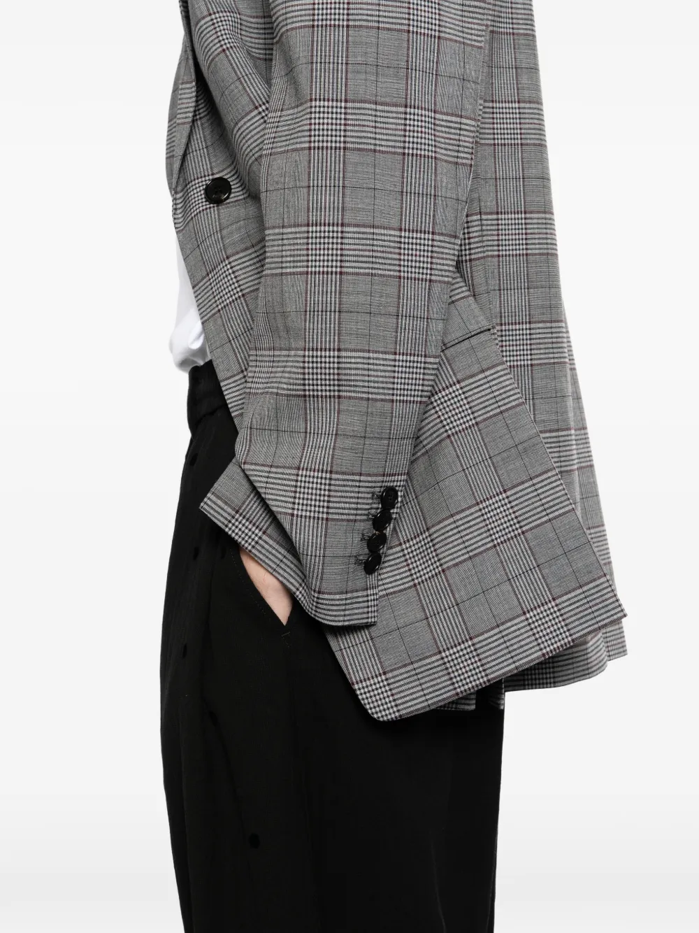 CROQUIS Broek met stippen Zwart