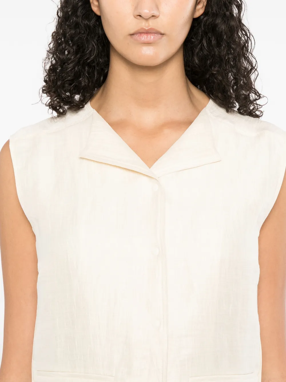 V-Neck Sleeveless Vest