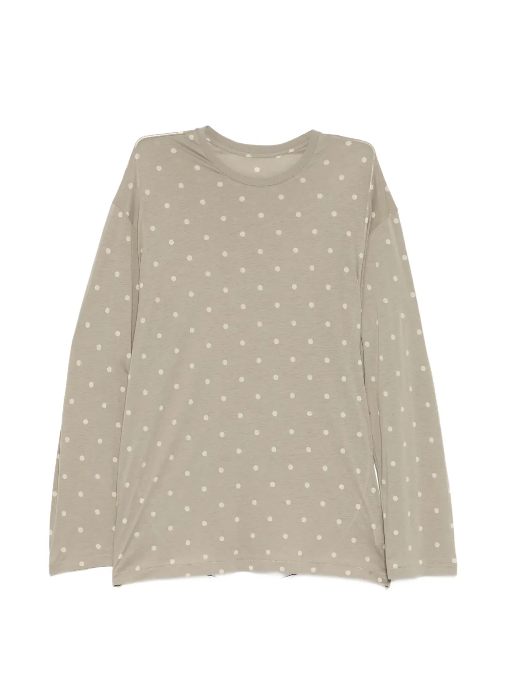 JNBY T-shirt a pois - Toni neutri