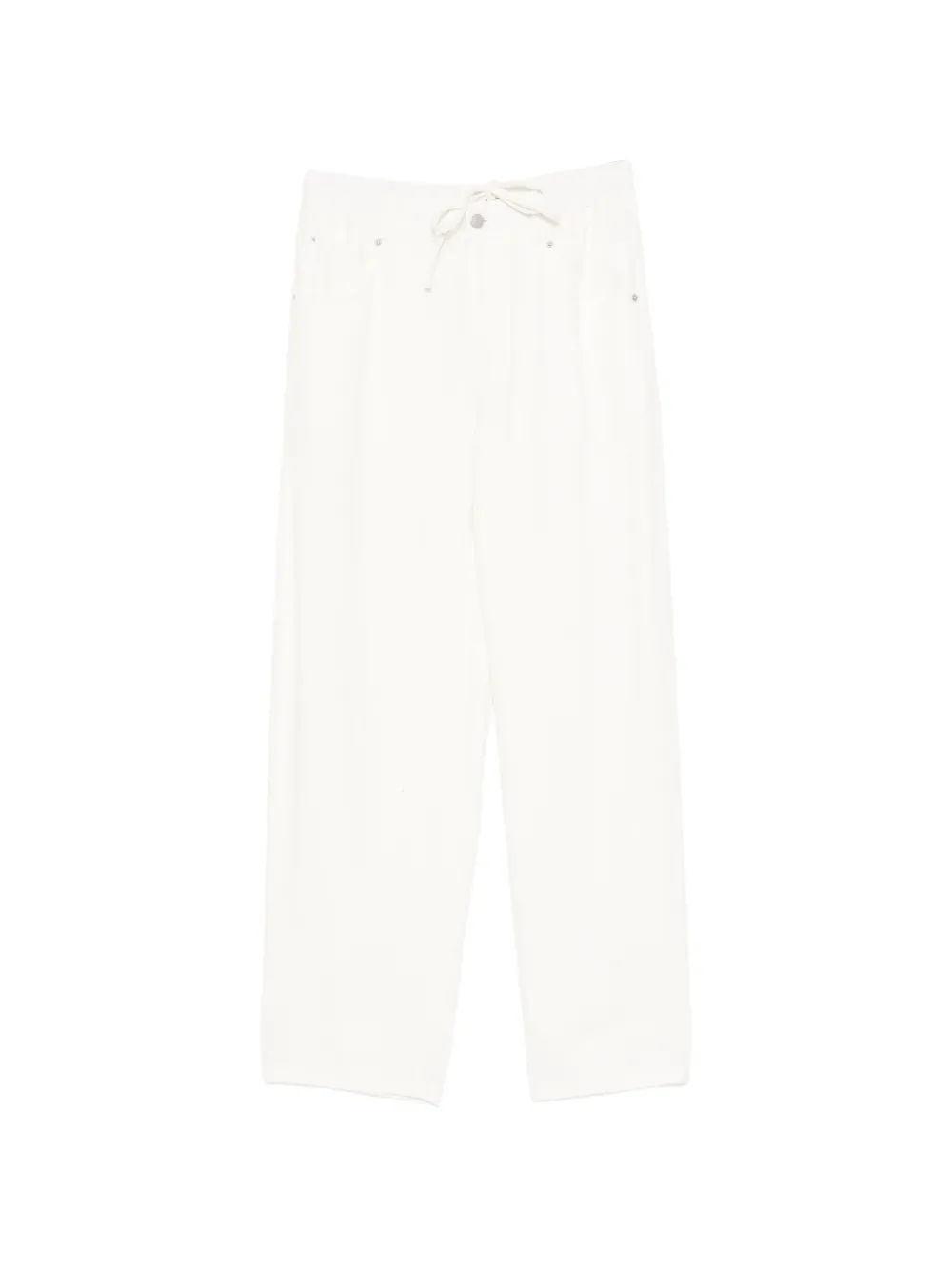 LESS Pantaloni dritti con coulisse - Toni neutri