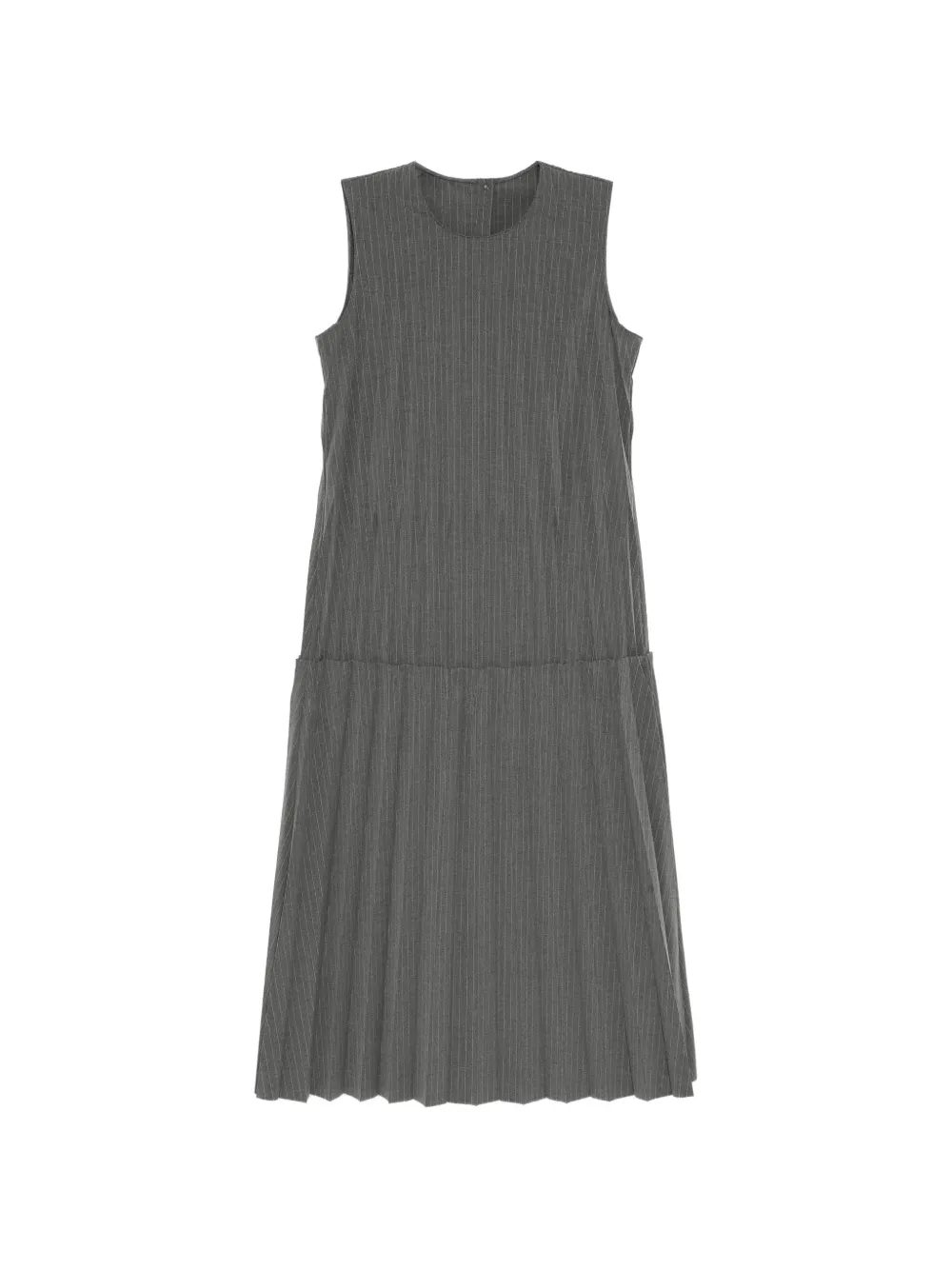 JNBY Abito plissettato a righe - Grigio
