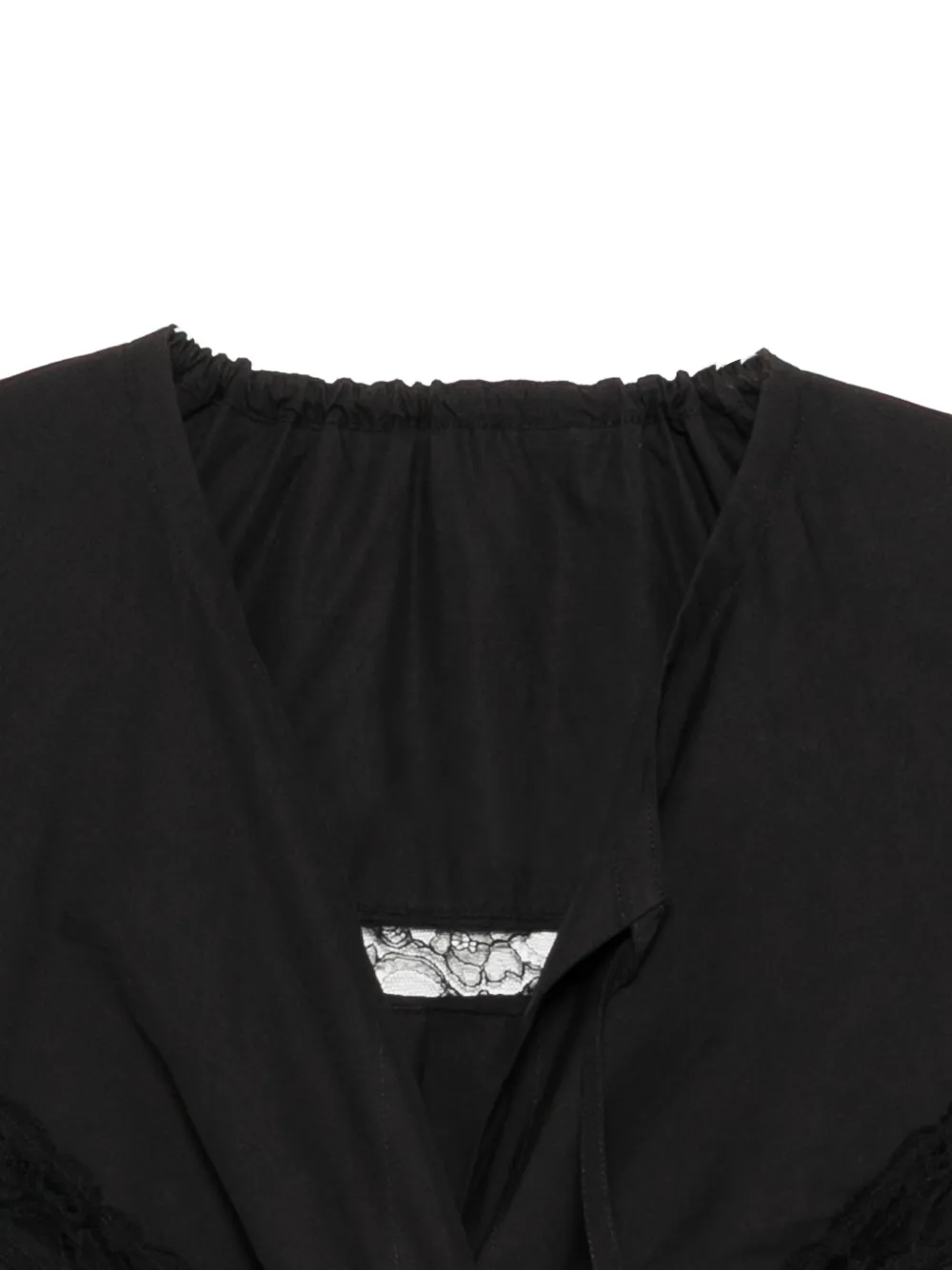 JNBY Gedrapeerde blouse Zwart