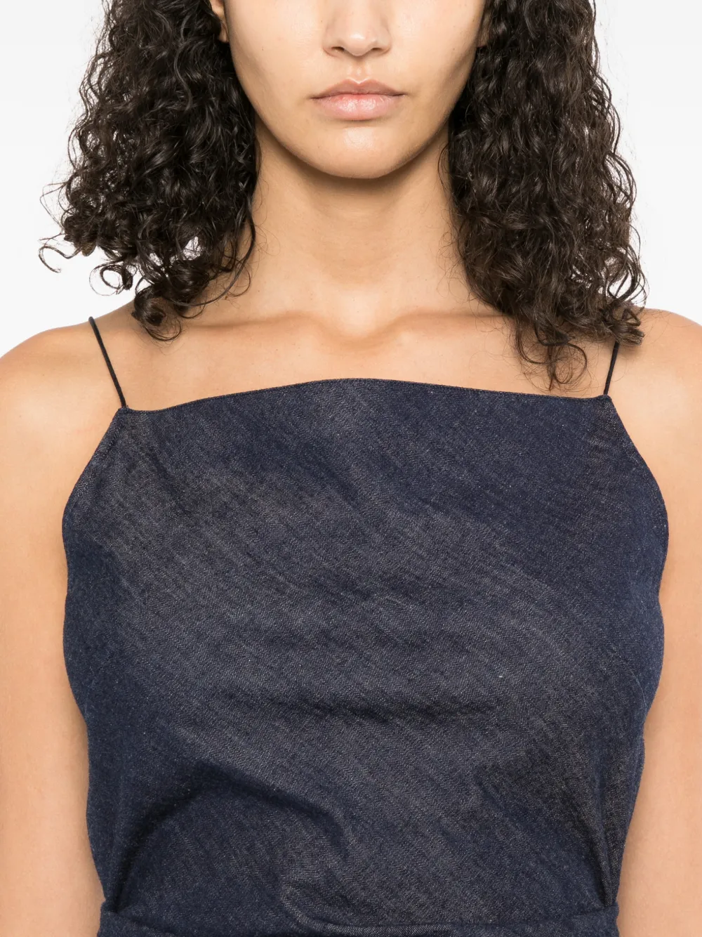 LESS Getailleerde jurk Blauw