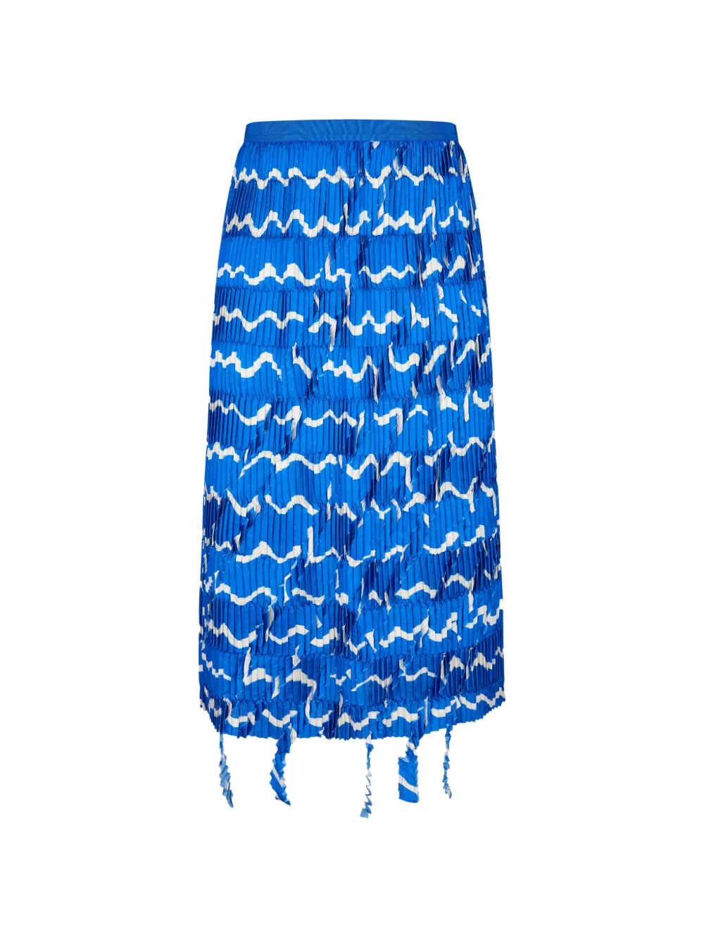 JNBY Gonna con frange - Blu