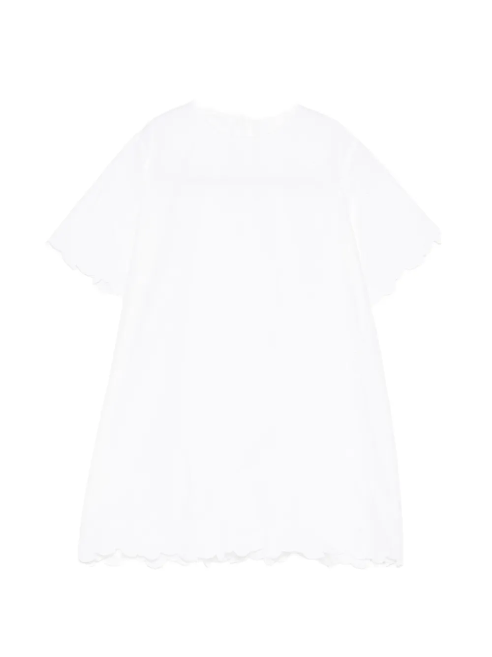 jnby by JNBY Abito svasato con ricamo - Bianco