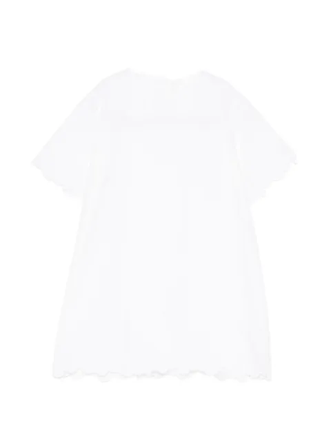 jnby by JNBY vestido acampanado bordado
