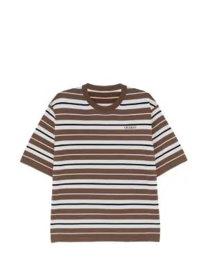 Auralee ストライプ Tシャツ | ニュートラル | FARFETCH JP