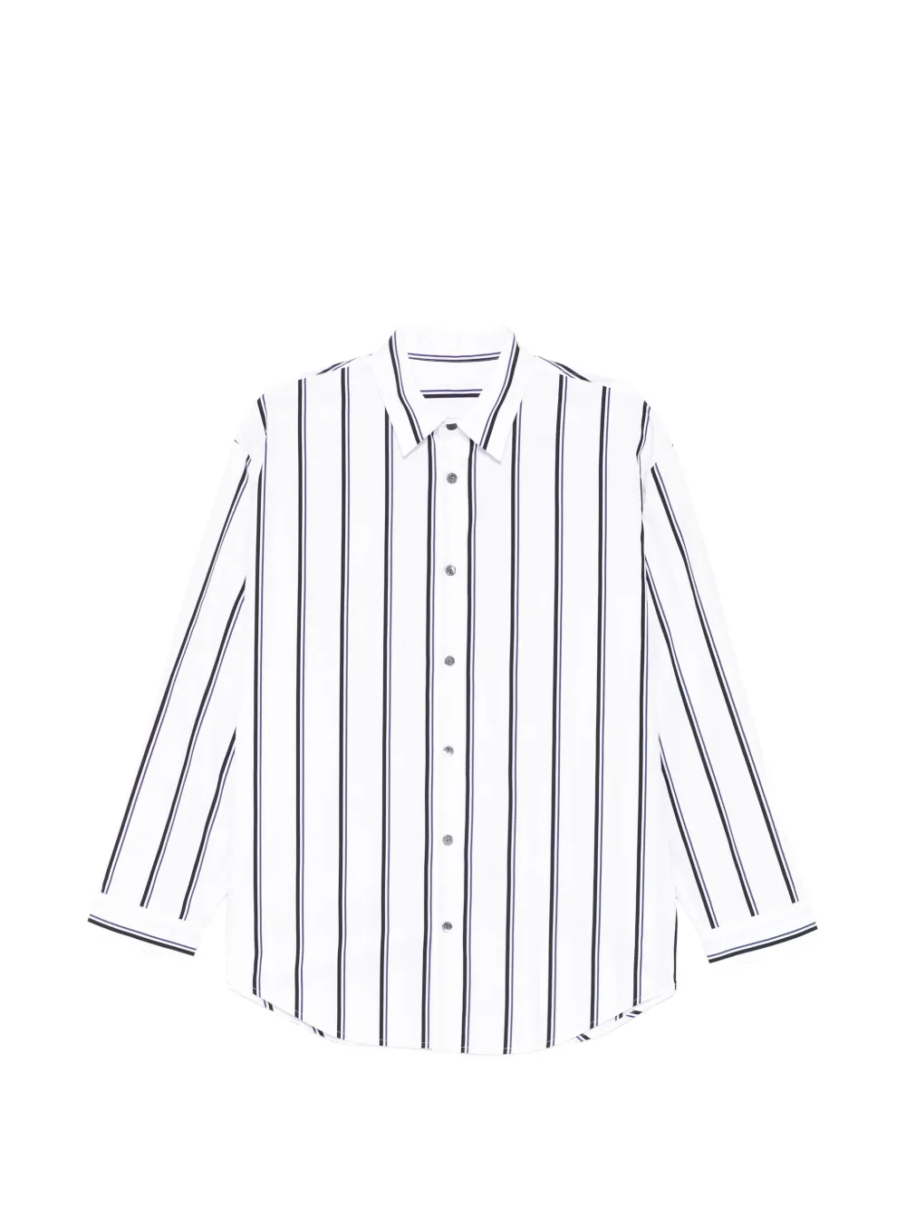 CROQUIS stripe classic shirt - Bianco