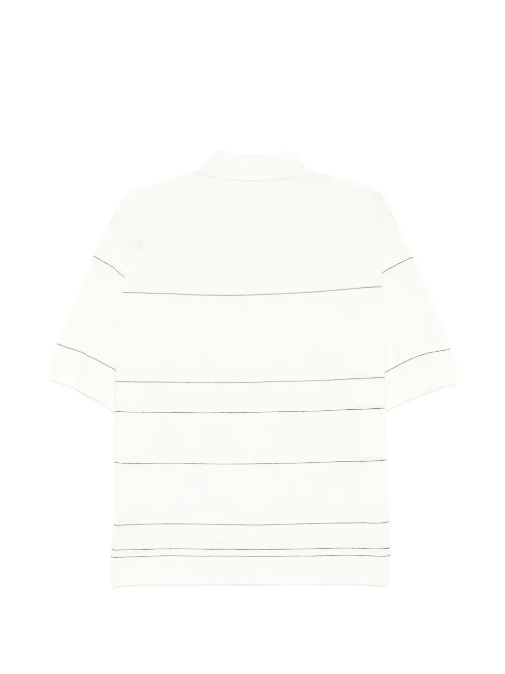  Croquis Striped Collared Shirt - Neutrals 
