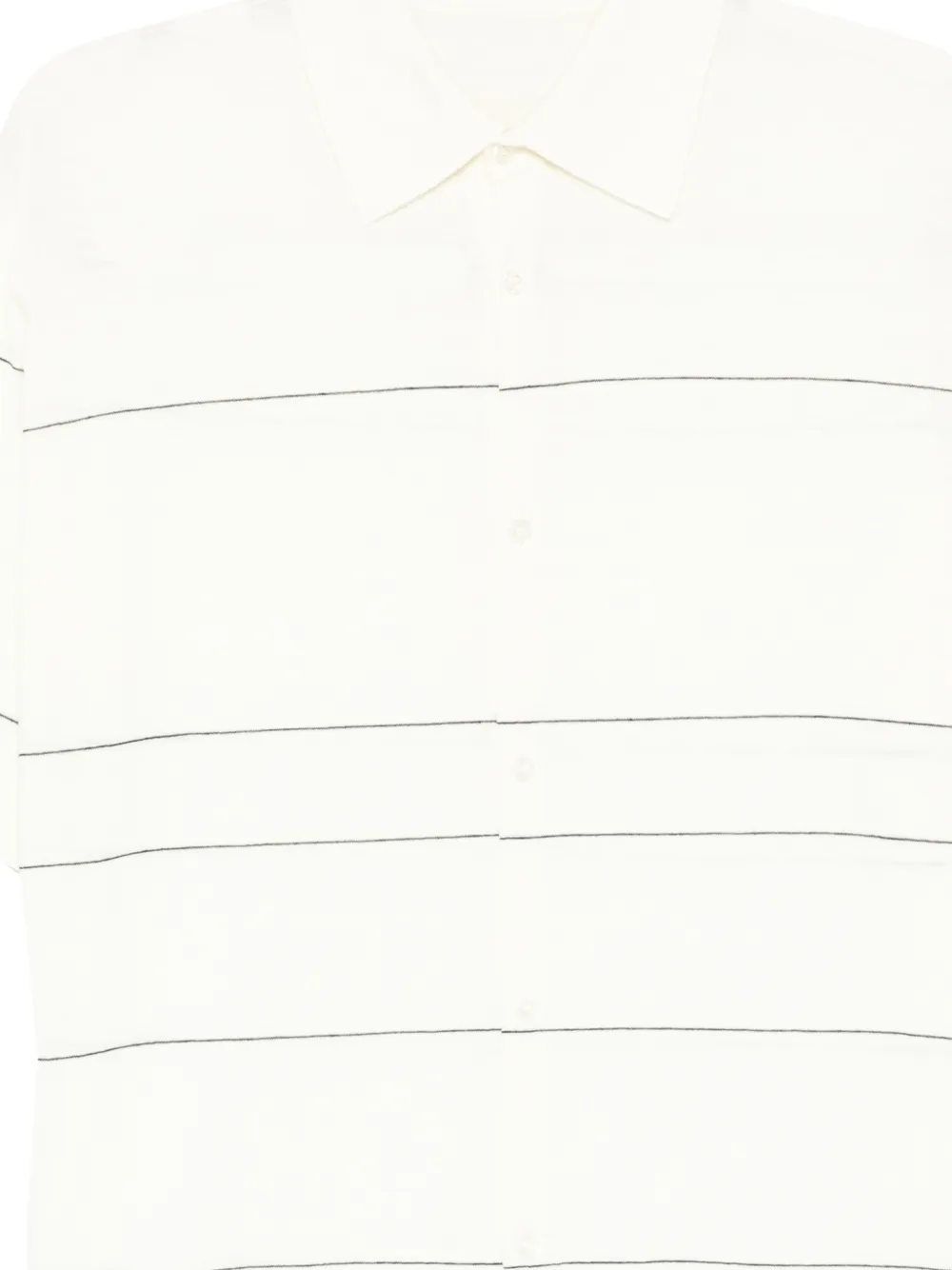  Croquis Striped Collared Shirt - Neutrals 