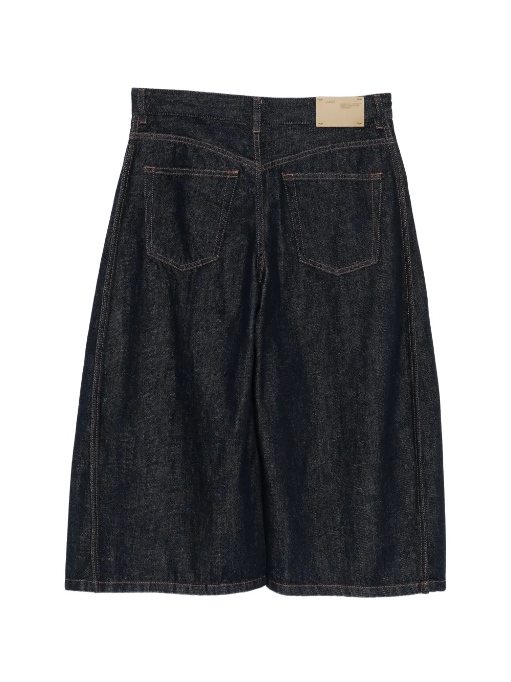  Jnby Wide-leg Cropped Jeans - Blue 