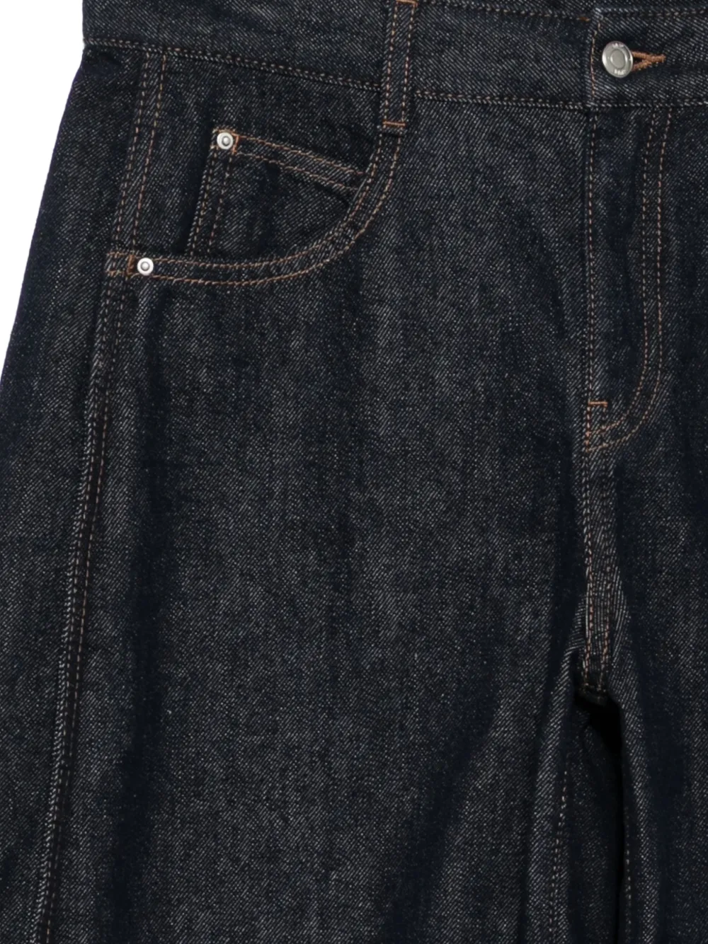  Jnby Wide-leg Cropped Jeans - Blue 