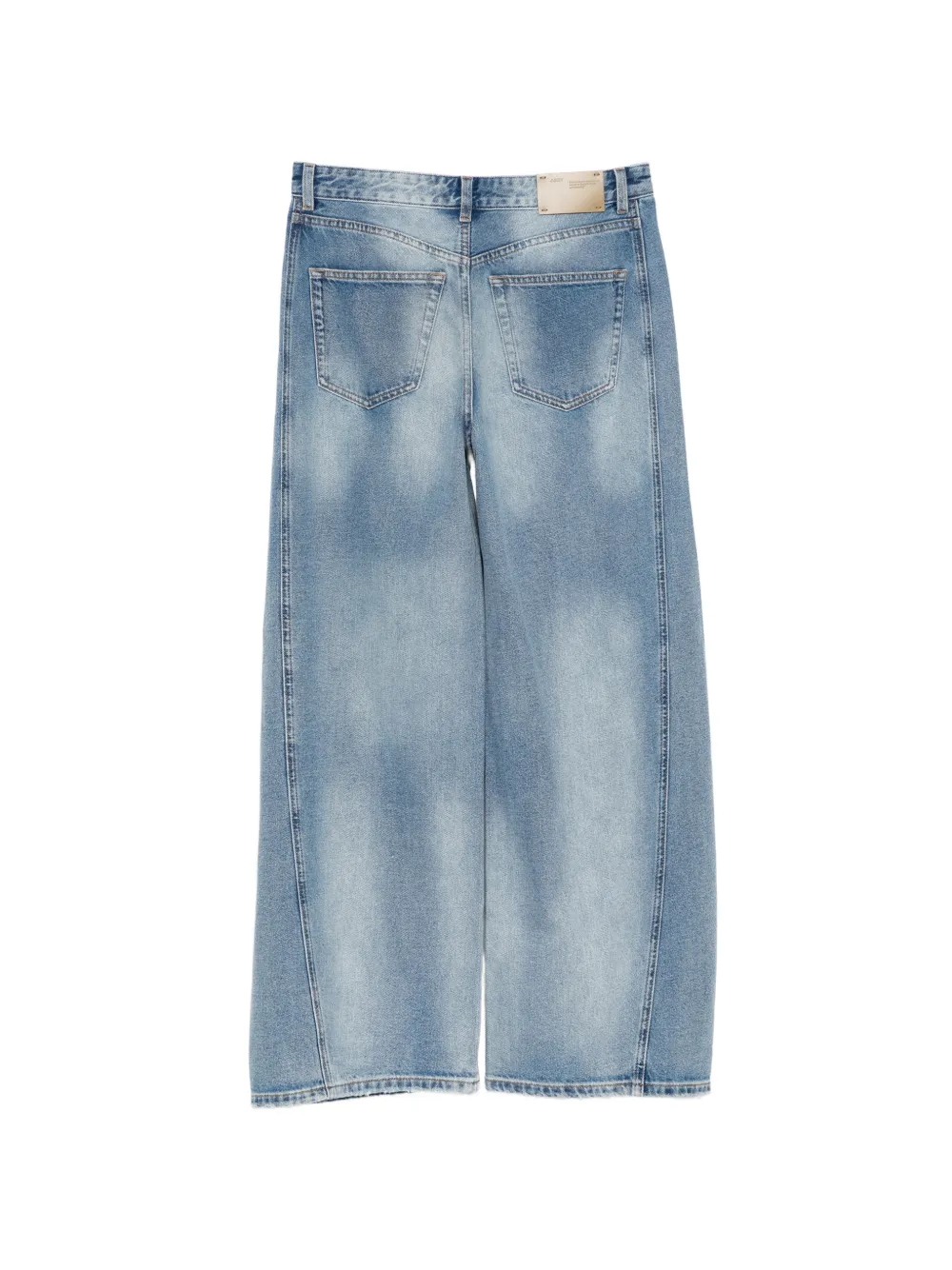 JNBY Jeans met wijde pijpen Blauw