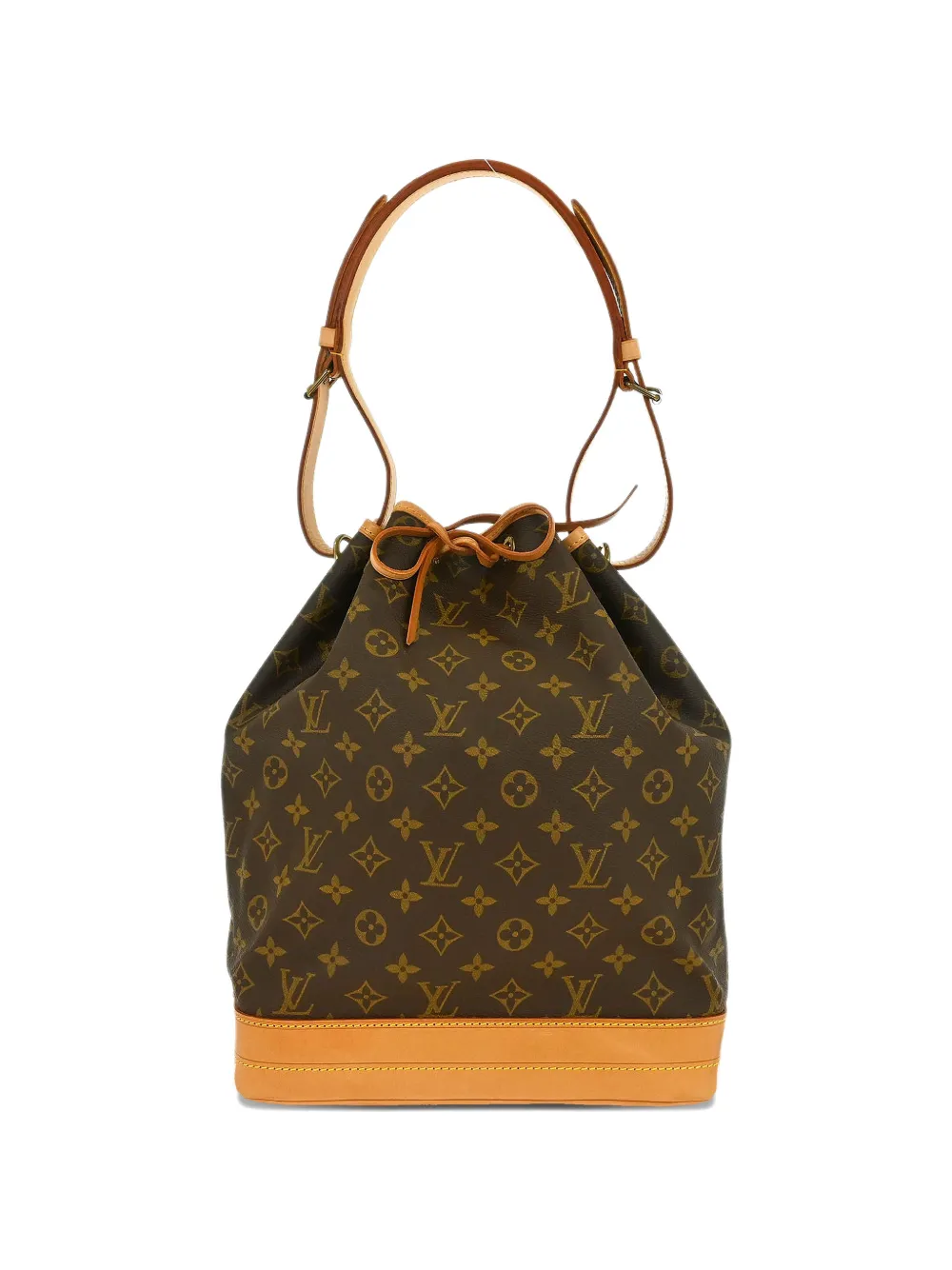Louis Vuitton Pre-Owned 1991 Noe monogram drawstring bucket bag - Marrone