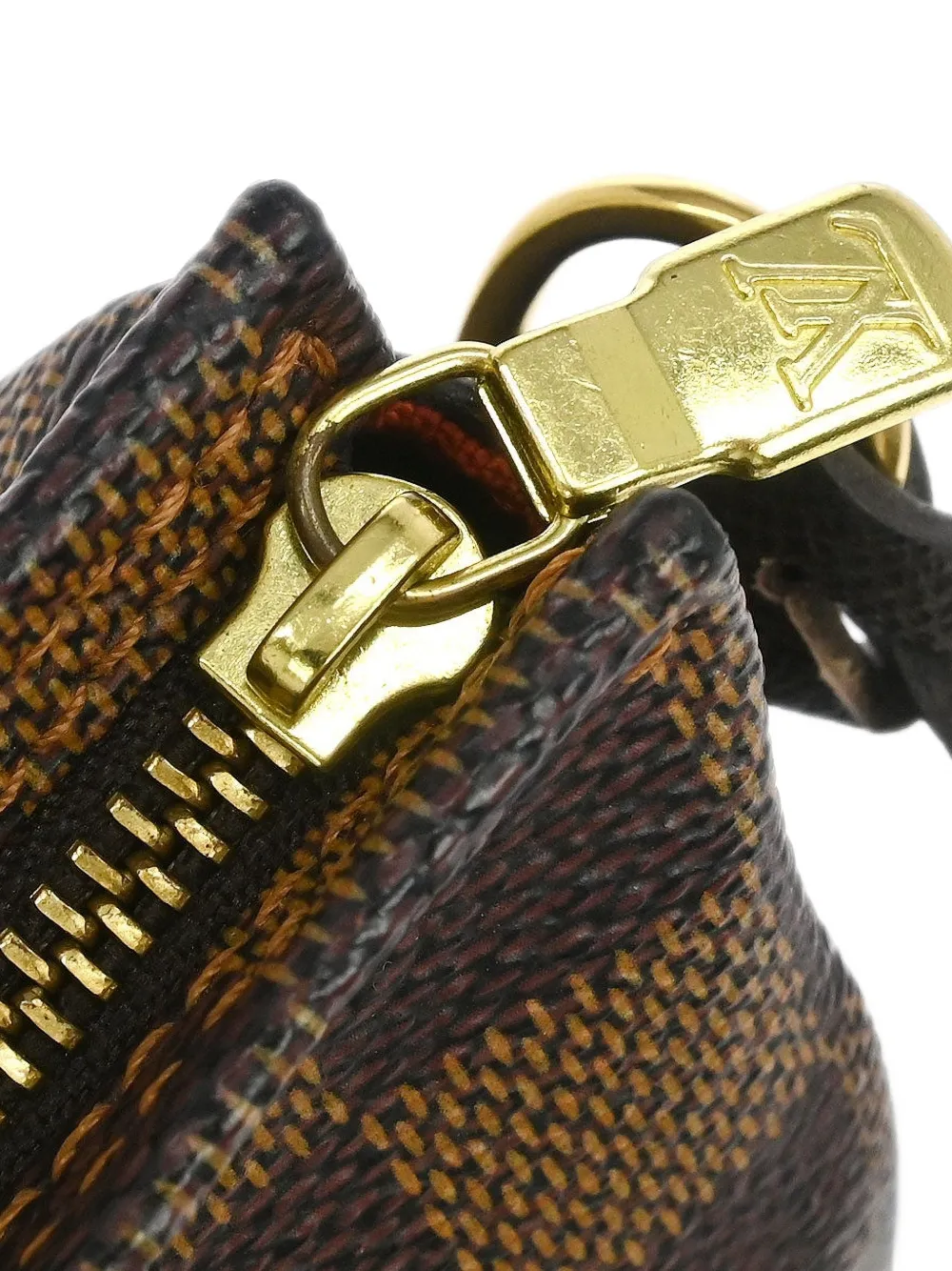 Louis Vuitton Pre-owned 2001 Trousse Damier Tote Bag in Brown, view 5