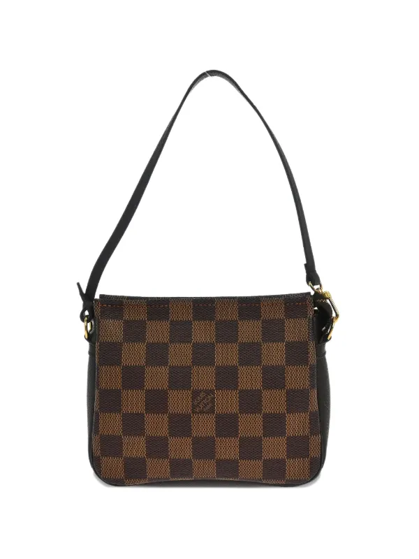 Louis Vuitton Pre-owned 2001 Trousse Damier Tote Bag in Brown