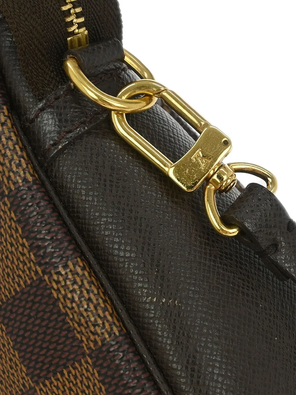 Louis Vuitton Pre-owned 2001 Trousse Damier Tote Bag in Brown, view 4